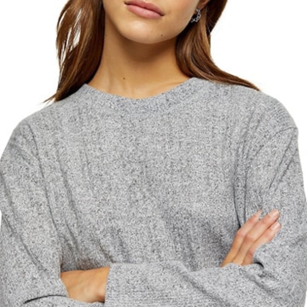 Petite Split Back Sweater